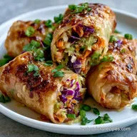 Crispy Air Fryer Rice Paper Rolls
