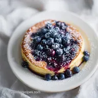 Baked Blueberry Pancake: Fluffy and Golden