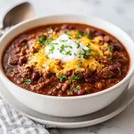 Crockpot Chili Recipe for 8 Servings