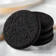 Black Cap Sugar Cookies with Black Cocoa