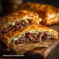 Brisket Leftover Recipes: Flaky Stilton Pasty Comfort Grub