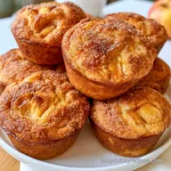 Brown Sugar Apple Muffins in 32 Minutes