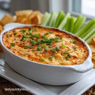 Buffalo Chicken Dip: Party-Ready Creamy Baked