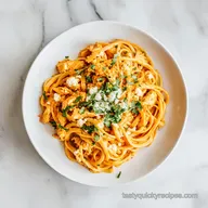 Buffalo Chicken Pasta: Creamy & Tangy