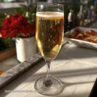 Simple New Year s Eve Cocktail Idea with Champagne: Tart