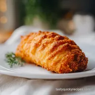 Cheese Puff Fried Chicken for 4 Servings with Crispy Crust