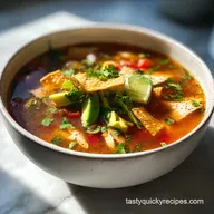 Chicken Tortilla Soup in 45 Minutes