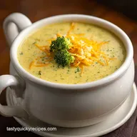 Broccoli Cheddar Soup Panera Copycat in 30 Min