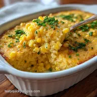 Corn Casserole for 10 People Crispy Baked