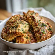 Garlic Parmesan Chicken for 4 Servings