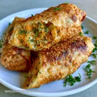 Rice Paper Spring Rolls: Crispy