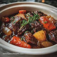 Crockpot Recipe with Beef and Vegetables