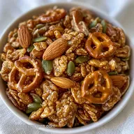 Crunchy Party Snack Mix: Party-Ready