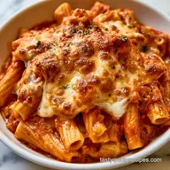 Easy Baked Ziti with Ground Beef