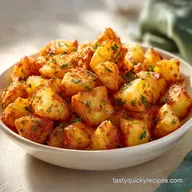 Easy Dump and Go Side Dish with Garlic Potatoes