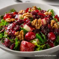 Christmas Salad: Festive Ruby Emerald Side Dish Recipe