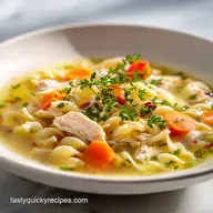 Chicken Noodle Soup: Ready in 40 Minutes