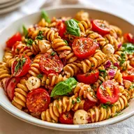 Easy Tomato Pasta Salad in 20 Minutes