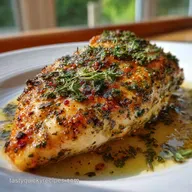 Chicken Breast Recipe with Garlic: Baked Herb Flavor