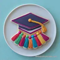 Graduation Cap Candy Cookies Party-Ready