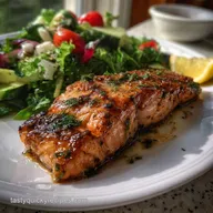 Healthy Dinner Recipe with Grilled Salmon