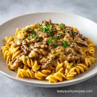 Ground Beef Stroganoff in 30 Minutes