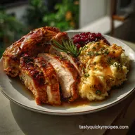 Heartwarming Thanksgiving Plate Food Recipe to Savor with Roasted Turkey