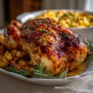 Thanksgiving Meal Essential Dish for Joyful Feasting with Herb Roasted