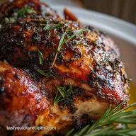 Thanksgiving Checklist Food with Herb Roasted Turkey for a Stress