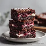 Red Velvet Brownies Recipe for 16 Servings