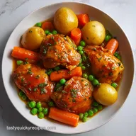 Slow Cooker Drop Dinners for 4 Servings