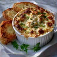 Crab Dip: Luxurious Hot Lump Cheese Recipe