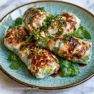 Lemongrass Chicken Rolls for Meal Prep