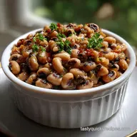 Traditional New Year s Recipe for Luck Prosperity with Black Peas