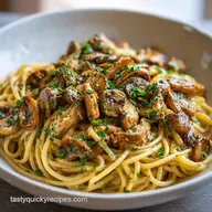 Mushroom Chicken Pasta: Silky and Fast