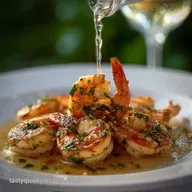 New Years Eve Food: Delicious Dish with Garlic Shrimp to Savor | Elegant & Festive