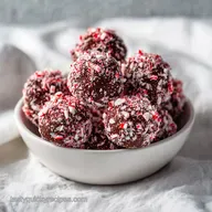 Peppermint Dark Chocolate Truffles: No Bake Treat