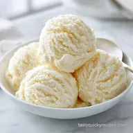 Vanilla Ice Cream for 6 Servings