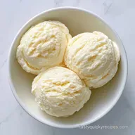 Creamy Vanilla Ice Cream