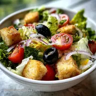 Olive Garden Salad and Dressing Recipe: 15 Min