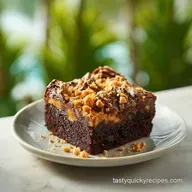 Snickers Brownies for 16 Servings: Rich Velvety Chocolate