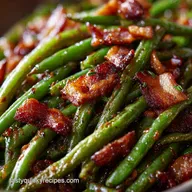 Crack Green Beans: Sticky Smoky Bacon Recipe in the Oven