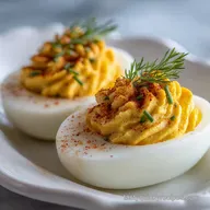Deviled Eggs in 32 Minutes - Velvety Yolks