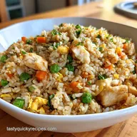 Chicken Fried Rice Recipe for 4 Servings