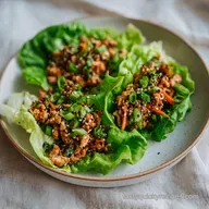 Chicken Lettuce Wraps in 20 Minutes
