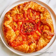 Buttery Rustic Tomato Galette