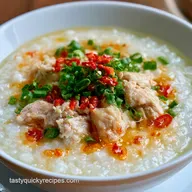 Chicken Congee for 4 Servings