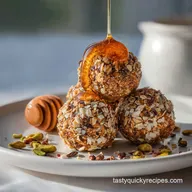 School Snack with Granola and Honey No Bake & No Sugar Added