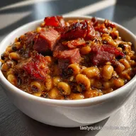 Blackeyed Peas: Classic Smoky Recipe with Ham Hocks