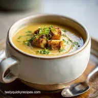Soup and Potato Recipe with Bacon for 5 Servings